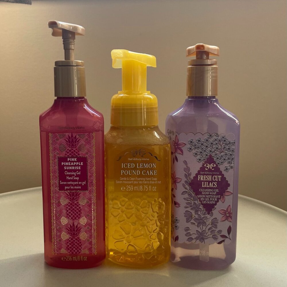 Flowery Hand Soap Collection (Bath & Body Works)
